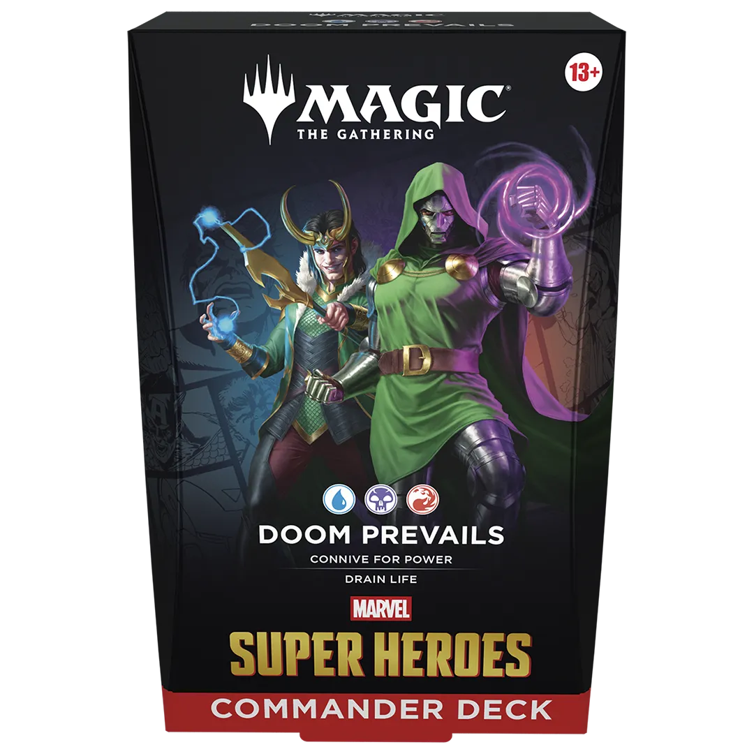 [PREORDER] Magic: The Gathering - Marvel Super Heroes Commander Decks [Set of 4][WOTC Nationwide Delay]
