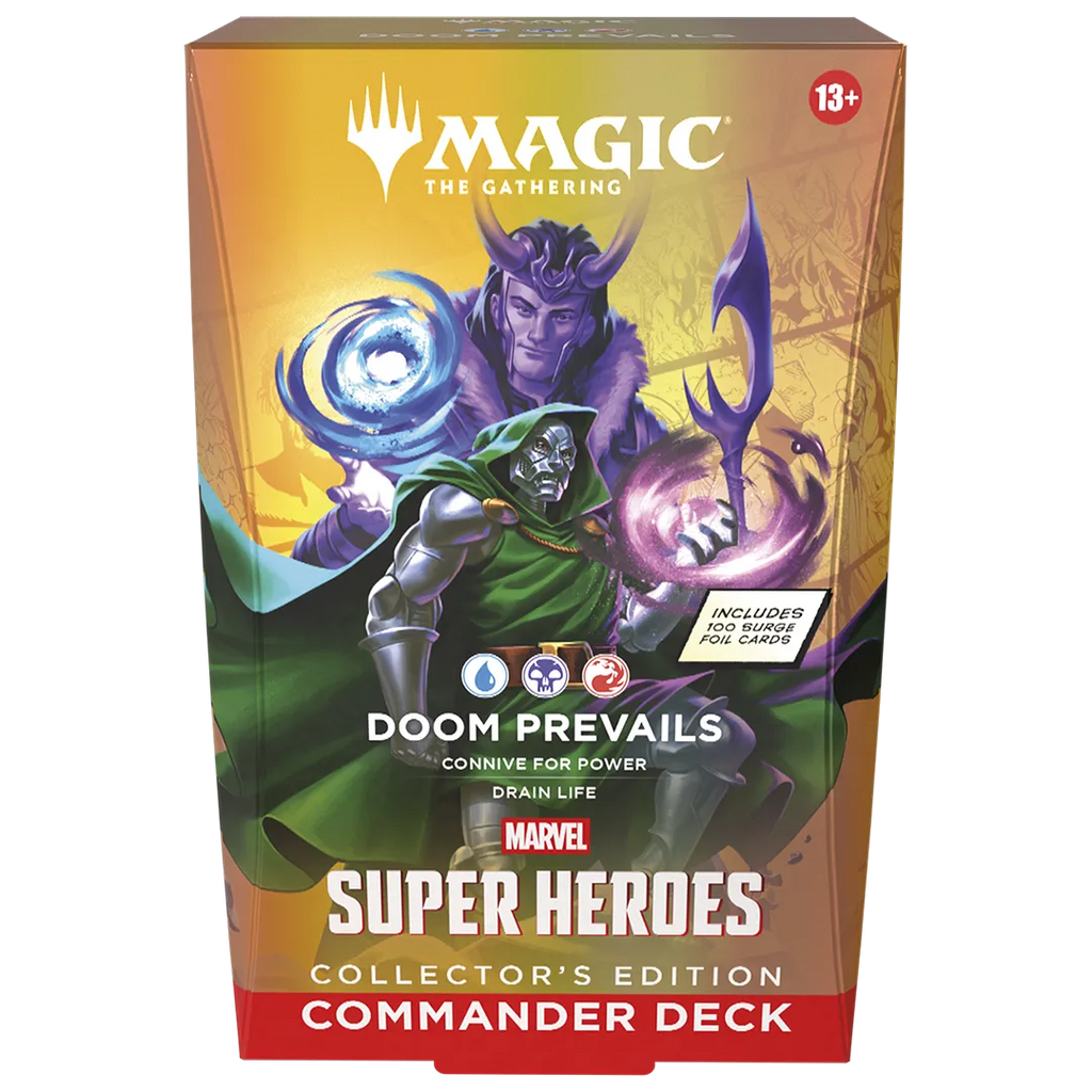 [PREORDER] Magic: The Gathering - Marvel Super Heroes Collector's Edition Commander Decks [Set of 4][WOTC Nationwide Delay]