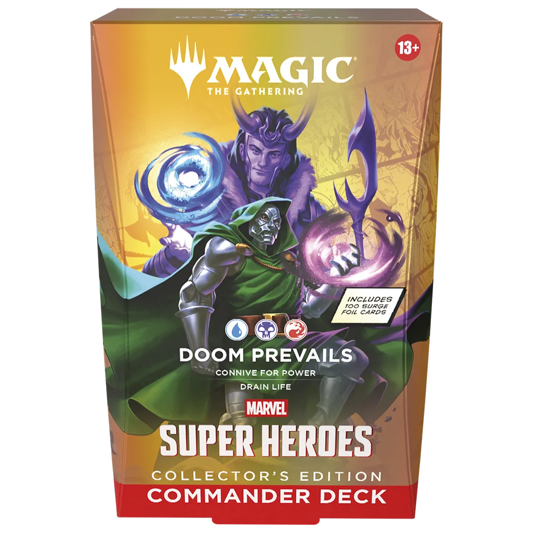 [PREORDER] Magic: The Gathering - Marvel Super Heroes Collector's Edition Commander Decks [Set of 4][WOTC Nationwide Delay]
