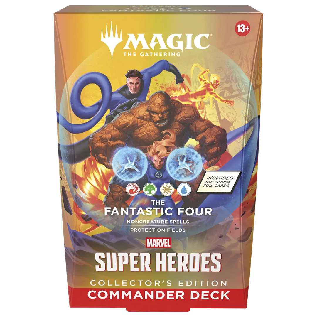 [PREORDER] Magic: The Gathering - Marvel Super Heroes Collector's Edition Commander Decks [Set of 4][WOTC Nationwide Delay]