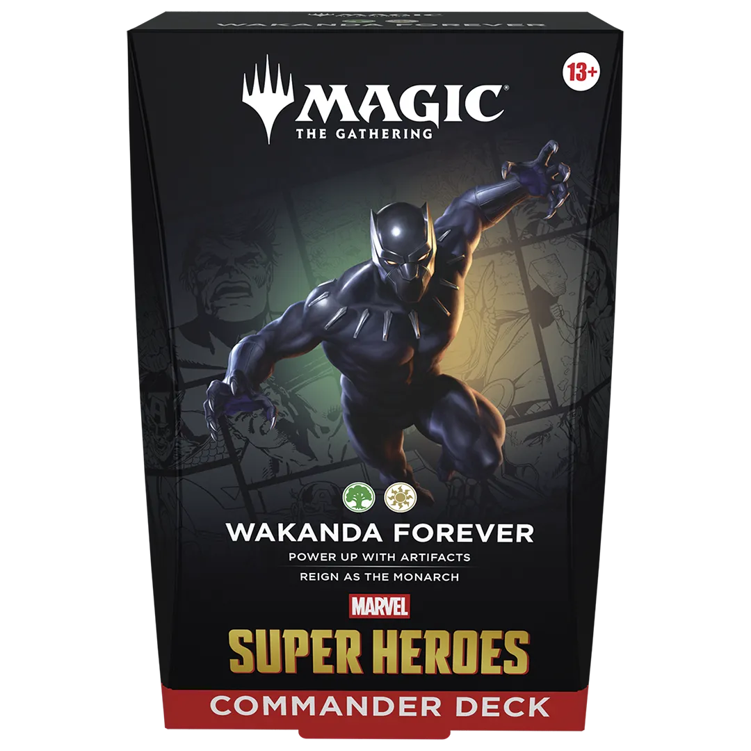 [PREORDER] Magic: The Gathering - Marvel Super Heroes Commander Decks [Set of 4][WOTC Nationwide Delay]