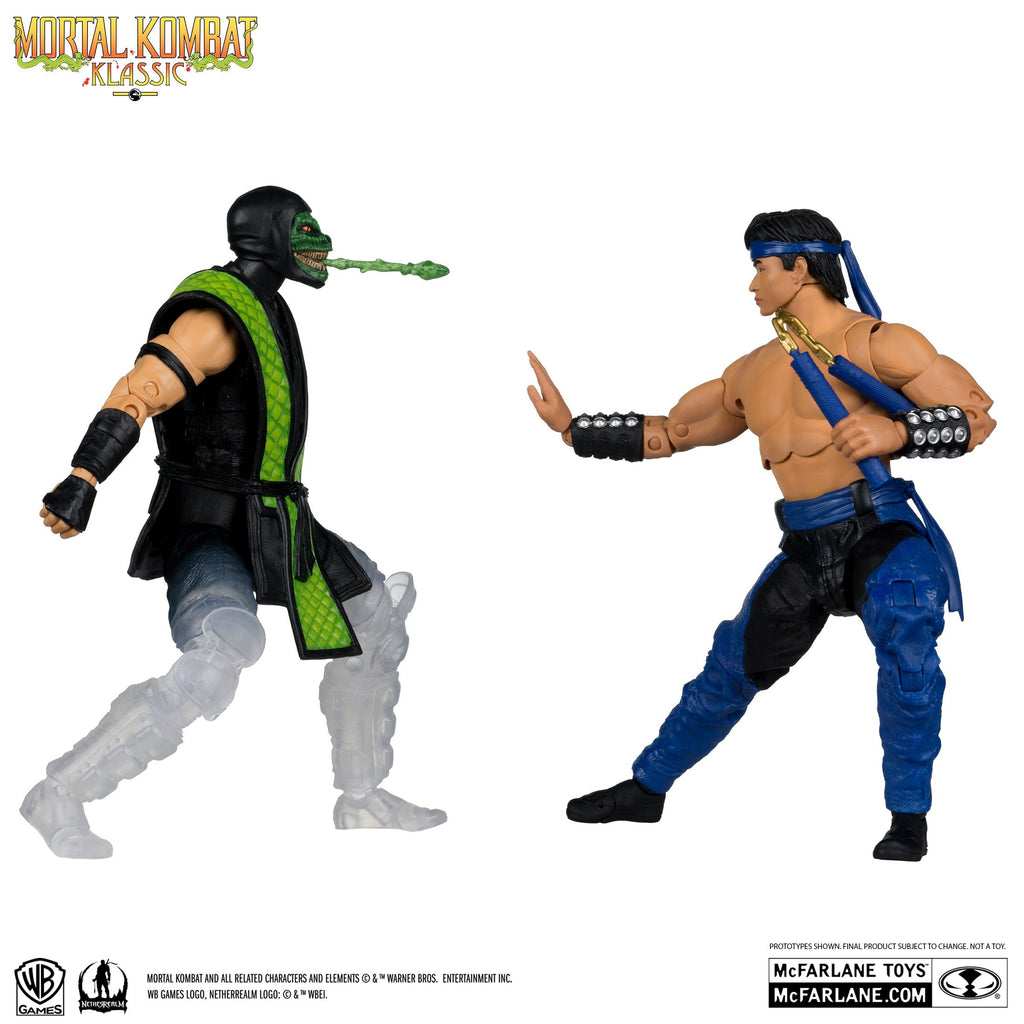 McFarlane Toys: Mortal Kombat Klassic - Liu Kang vs Reptile Figures 7" Figure