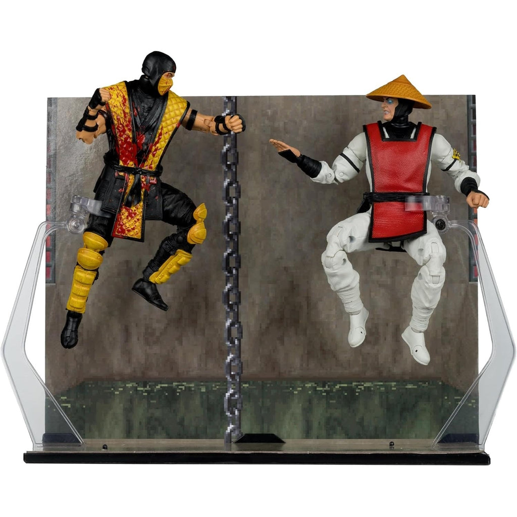 McFarlane Toys: Mortal Kombat Klassic: Scorpion vs Raiden - 7" Figure