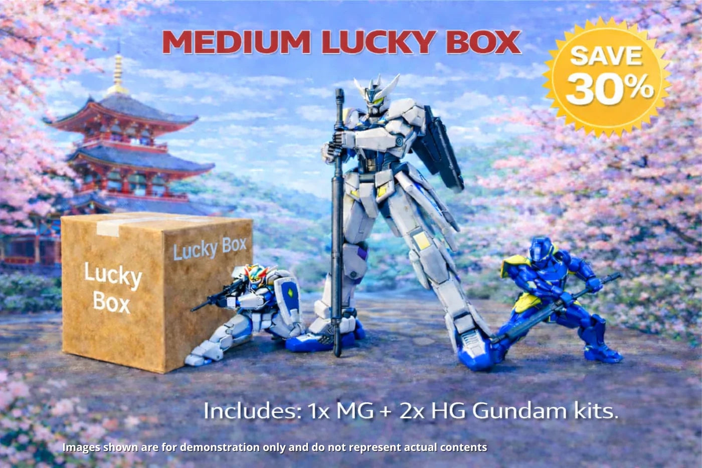 MEDIUM GUNDAM LUCKY BOX