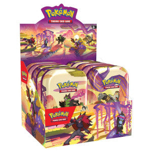 Pokemon Shrouded Fable Mini Tin Display