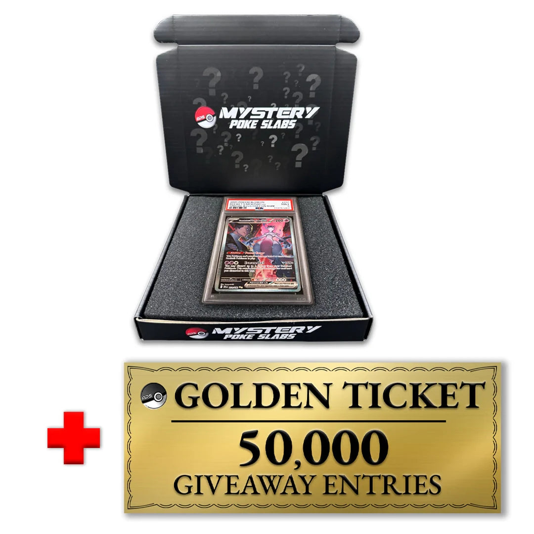 Premium Modern Graded Pokémon Cards and Golden Ticket