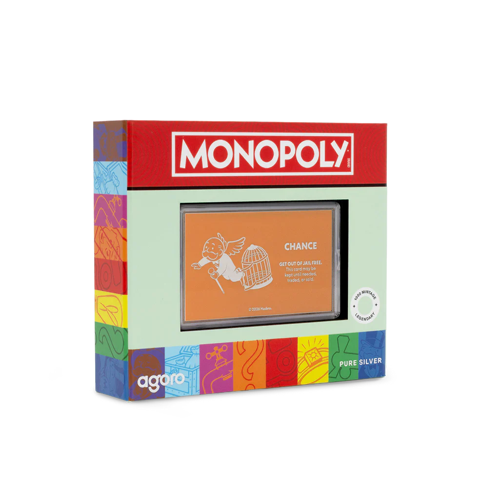 Monopoly Get Out of Jail Free Coin - New Zealand Mint