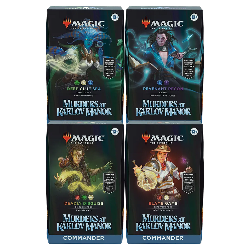 Murders at Karlov Manor Commander Decks [Set of 4]