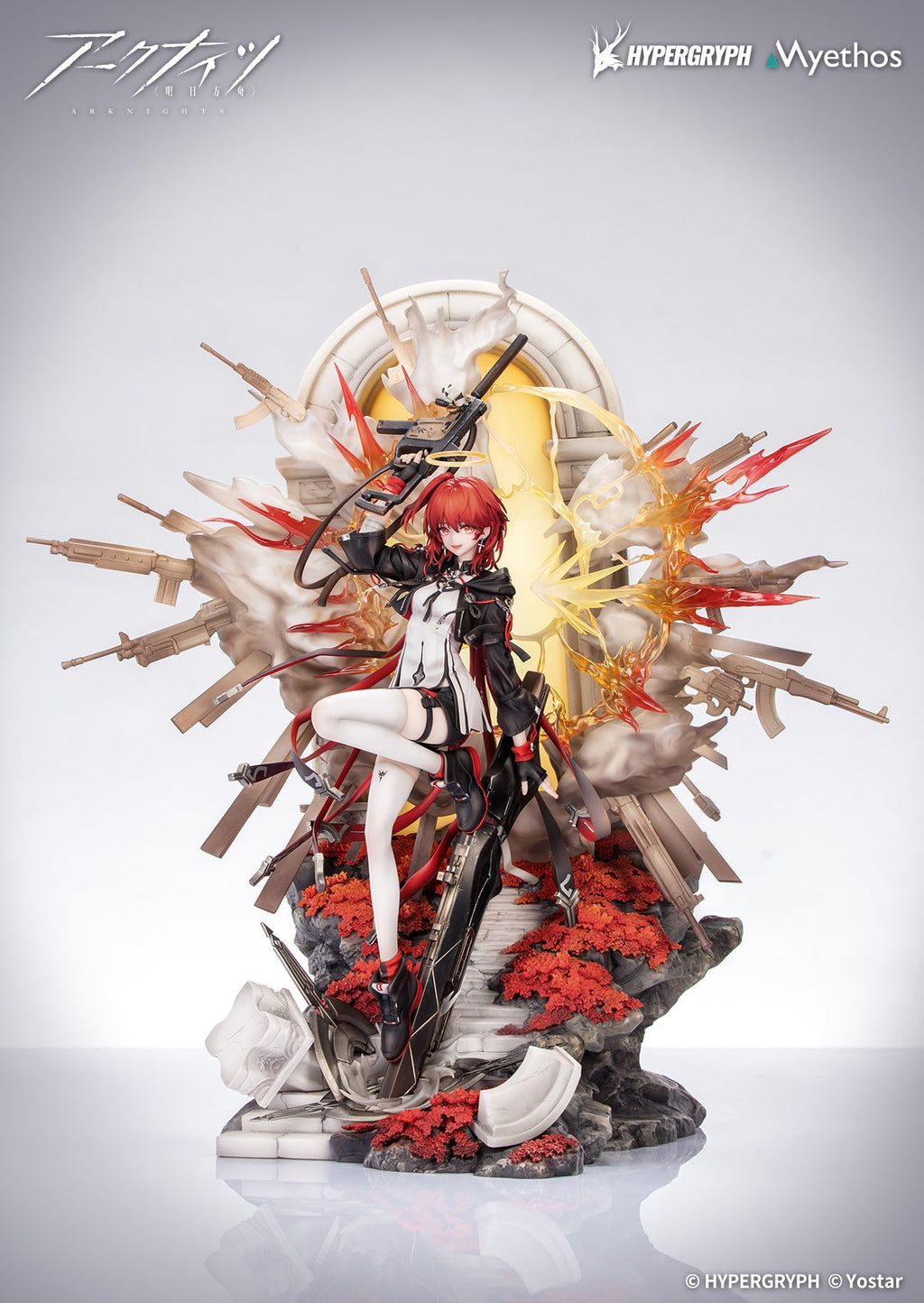 Myethos Arknights Exusiai the New Covenant Elite 2 Ver. 1/7 Figure JAPAN