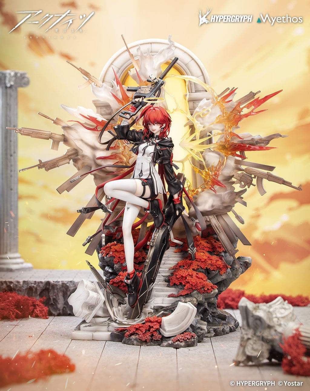 Myethos Arknights Exusiai the New Covenant Elite 2 Ver. 1/7 Figure JAPAN