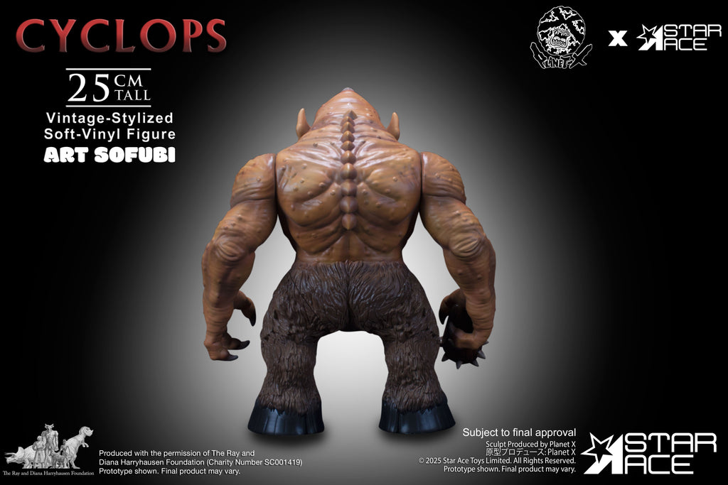 Star Ace Toys Cyclops Art Soft Vinyl Figure JAPAN OFFICIAL