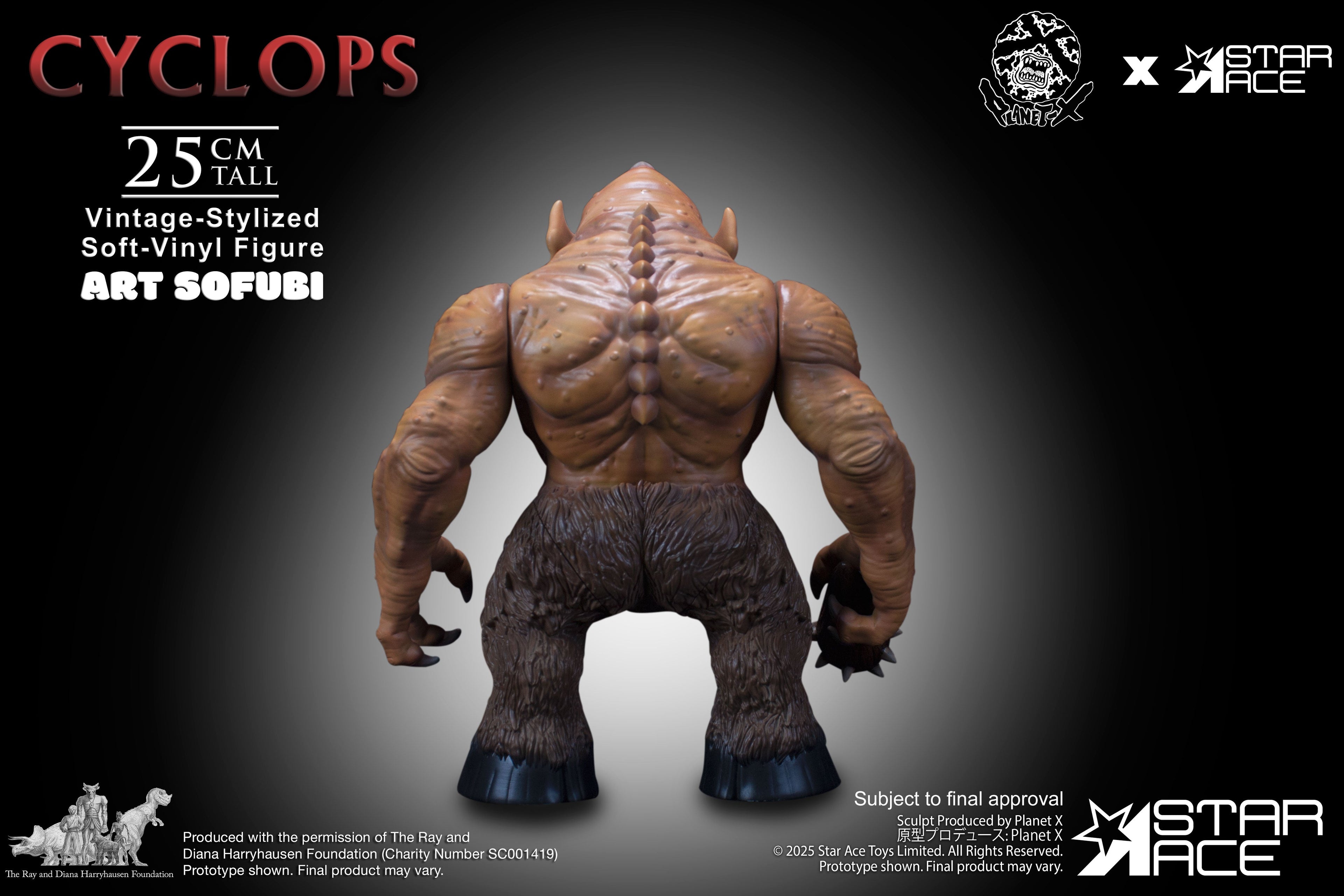 Star Ace Toys Cyclops Art Soft Vinyl Figure JAPAN OFFICIAL
