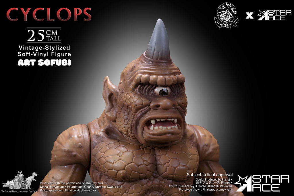 Star Ace Toys Cyclops Art Soft Vinyl Figure JAPAN OFFICIAL