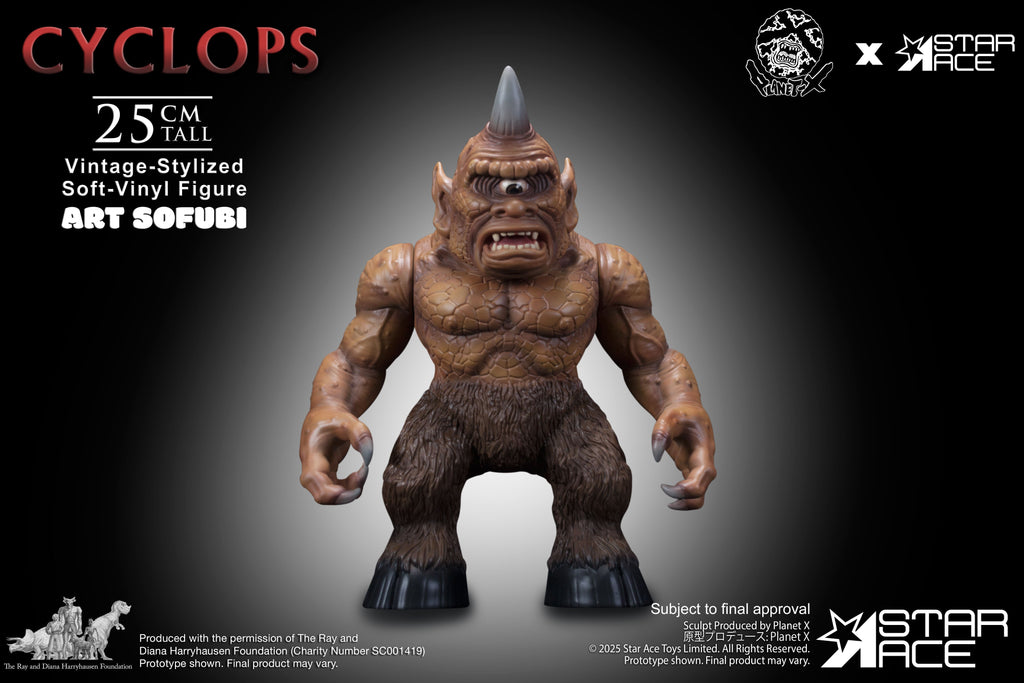 Star Ace Toys Cyclops Art Soft Vinyl Figure JAPAN OFFICIAL
