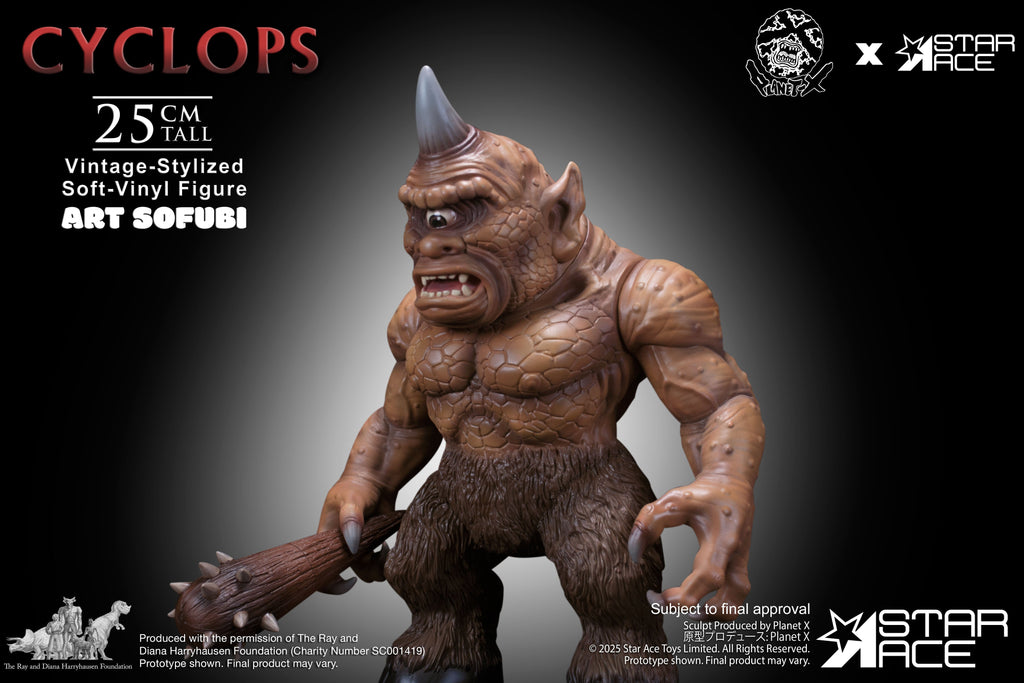 Star Ace Toys Cyclops Art Soft Vinyl Figure JAPAN OFFICIAL