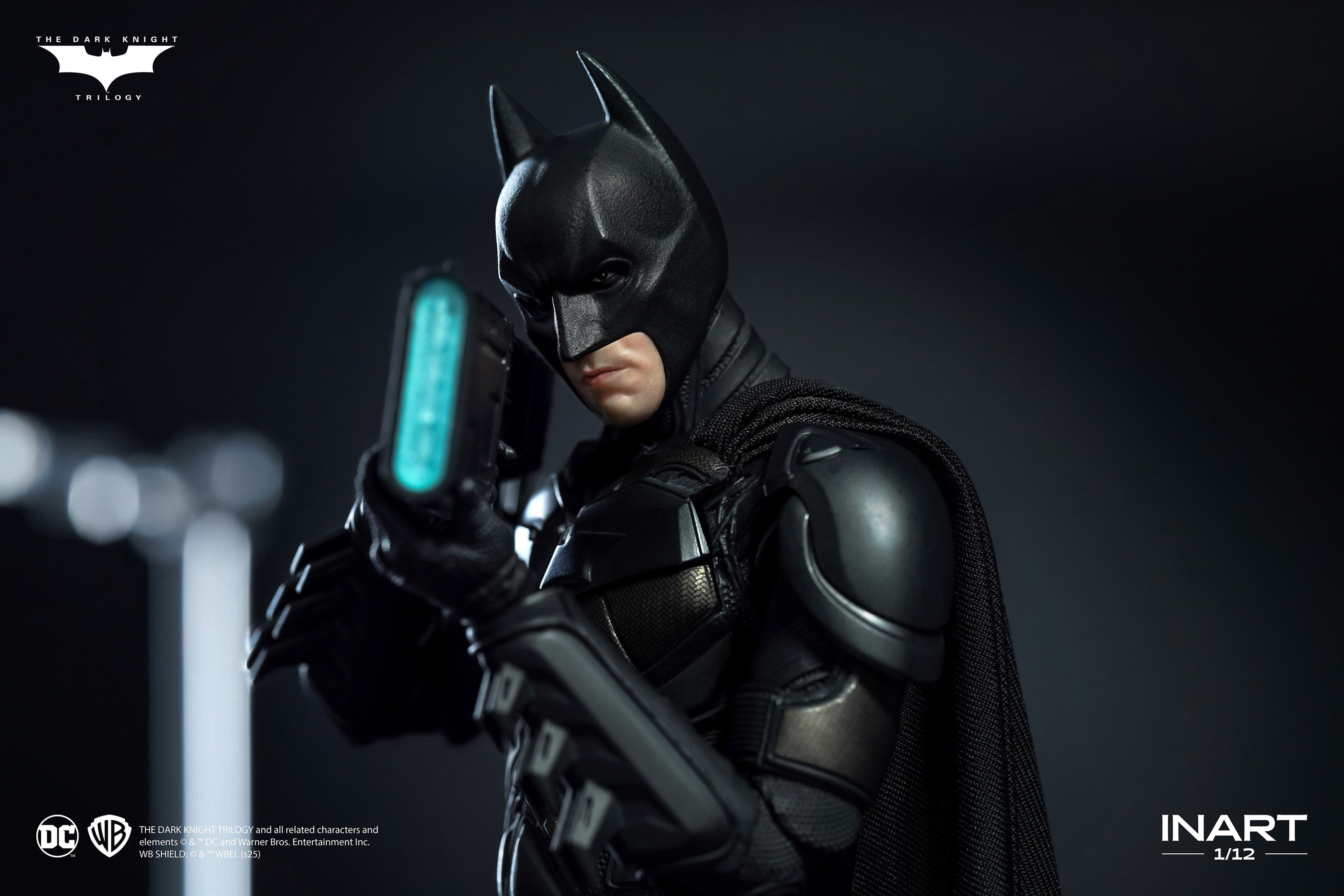 INART The Dark Knight Rises Batman 1/12 Deluxe Edition Action Figure JAPAN