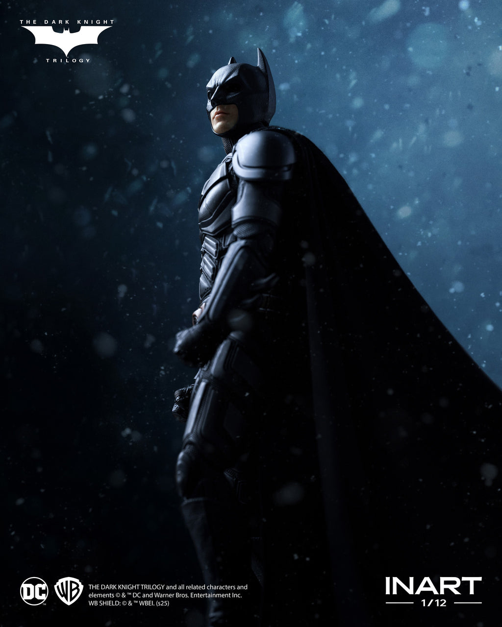 INART The Dark Knight Rises Batman 1/12 Deluxe Edition Action Figure JAPAN