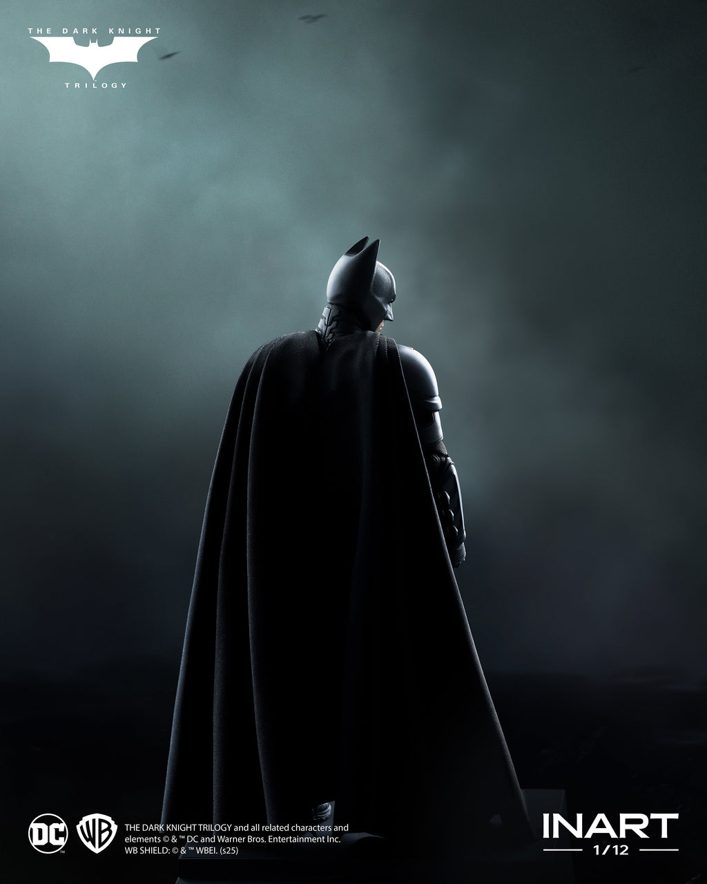 INART The Dark Knight Rises Batman 1/12 Deluxe Edition Action Figure JAPAN
