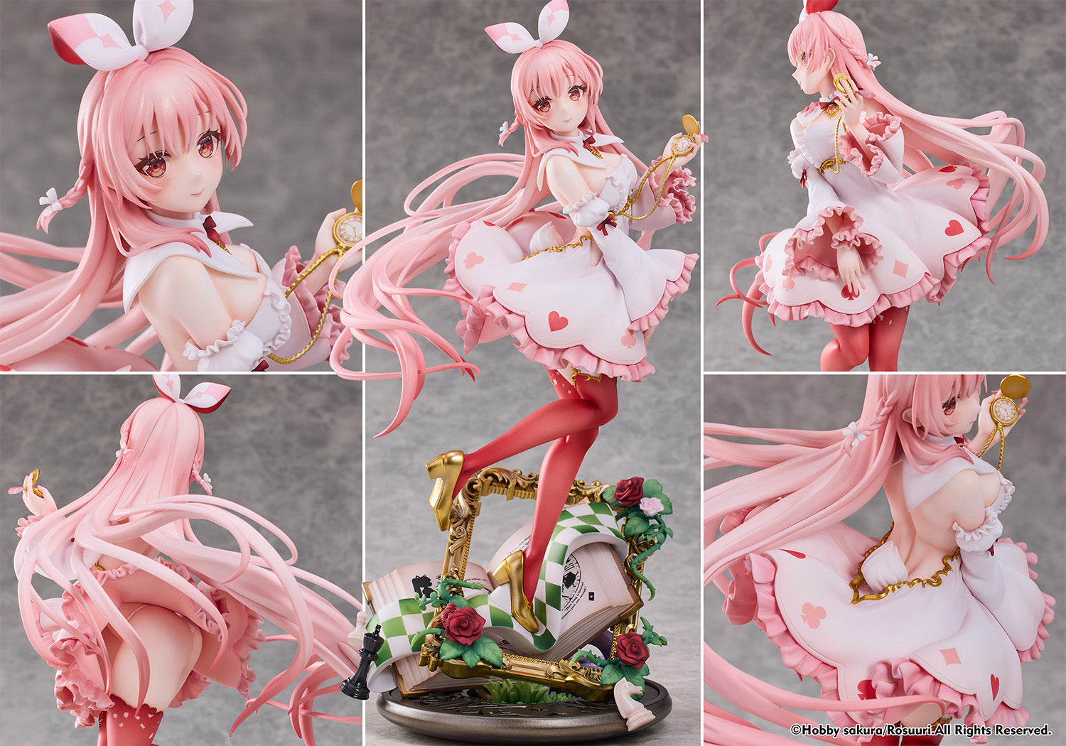 Hobby sakura White Rabbit Rosu Wonderland Ver. 1/7 Figure JAPAN OFFICIAL