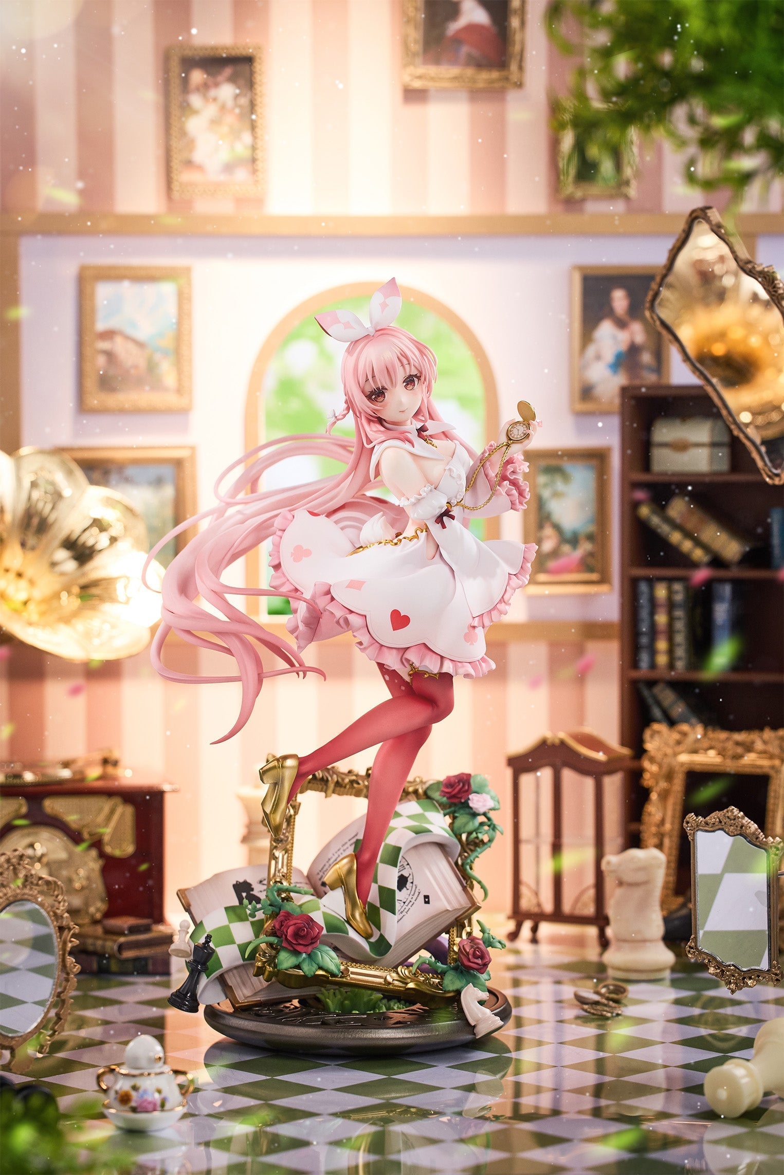 Hobby sakura White Rabbit Rosu Wonderland Ver. 1/7 Deluxe Edition Figure JAPAN