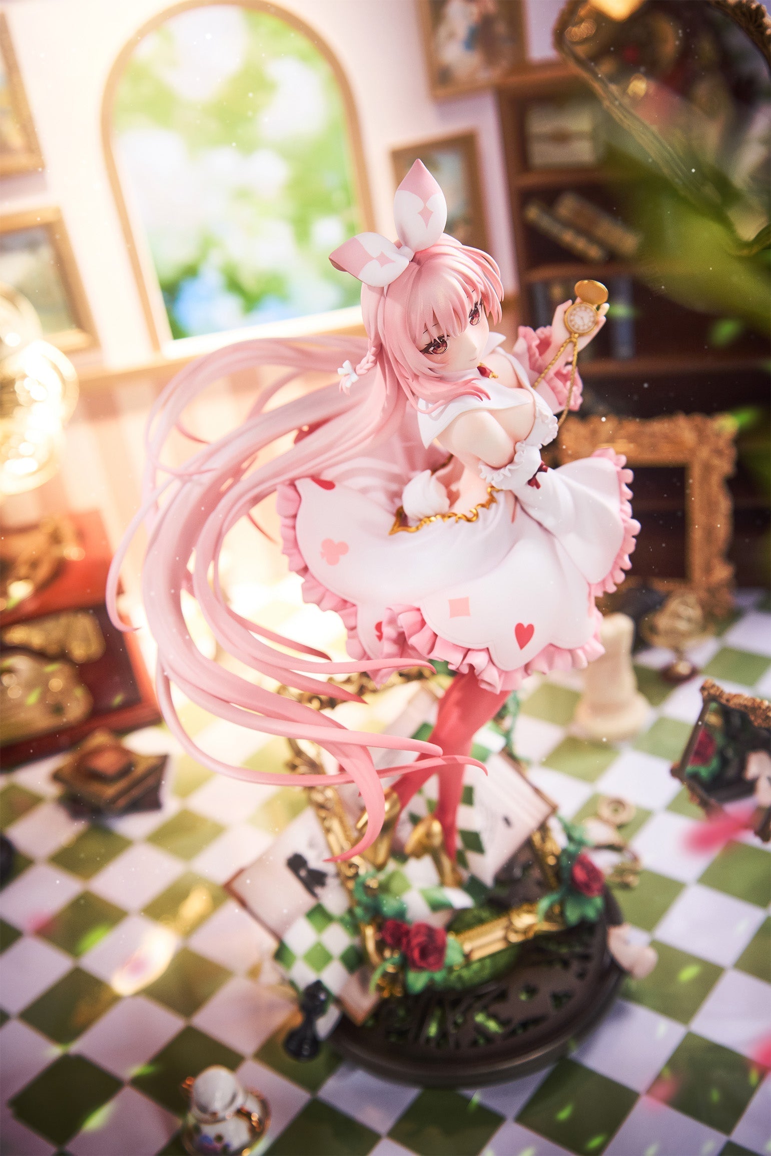 Hobby sakura White Rabbit Rosu Wonderland Ver. 1/7 Deluxe Edition Figure JAPAN
