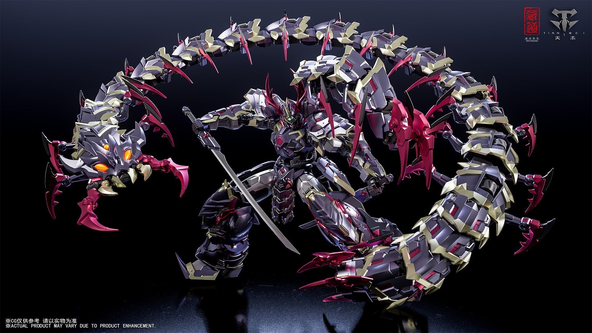 ZEN Of Collectible CD-05U Shadow Realm ZHUO YING Battle Ver. Action Figure