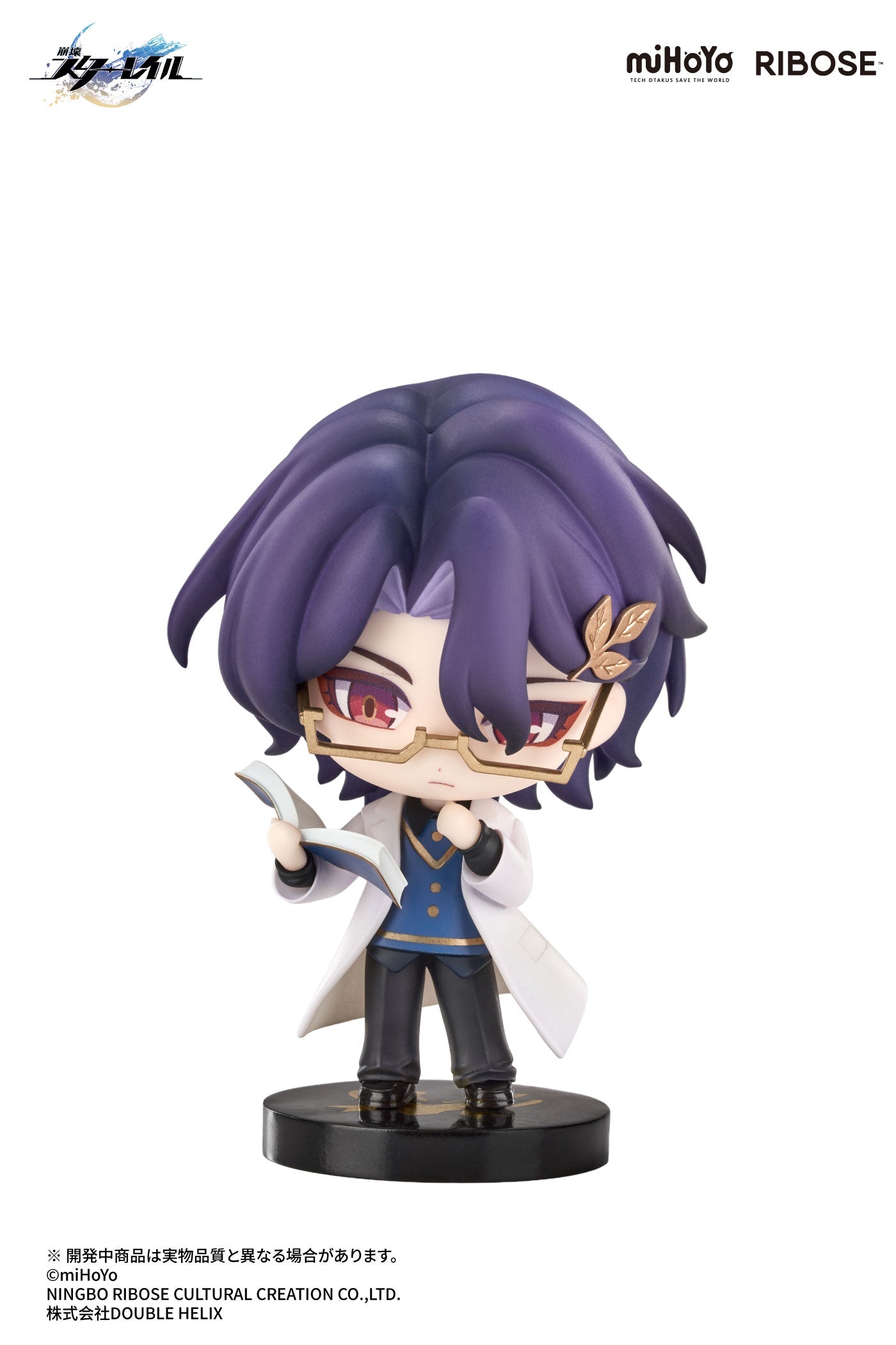 RIBOSE Honkai Star Rail Nameless Honor Vol.2 Dr. Ratio Chibi Figure JAPAN