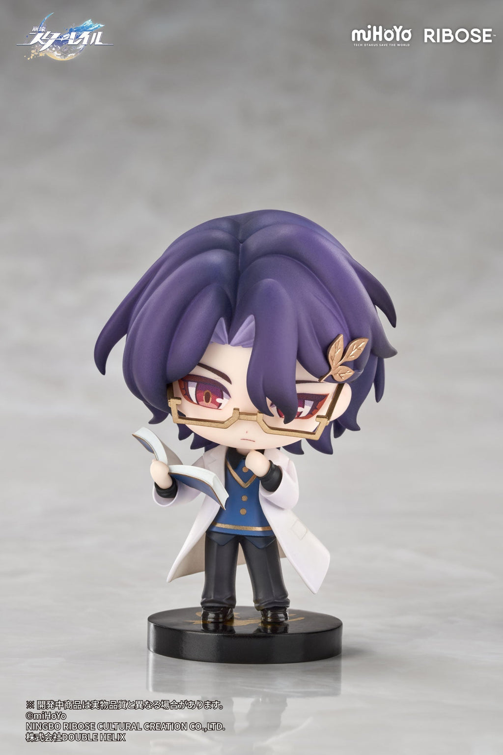 RIBOSE Honkai Star Rail Nameless Honor Vol.2 Dr. Ratio Chibi Figure JAPAN