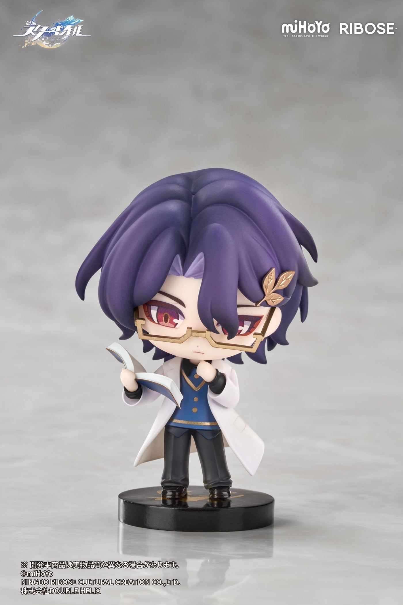 RIBOSE Honkai Star Rail Nameless Honor Vol.2 Dr. Ratio Chibi Figure JAPAN