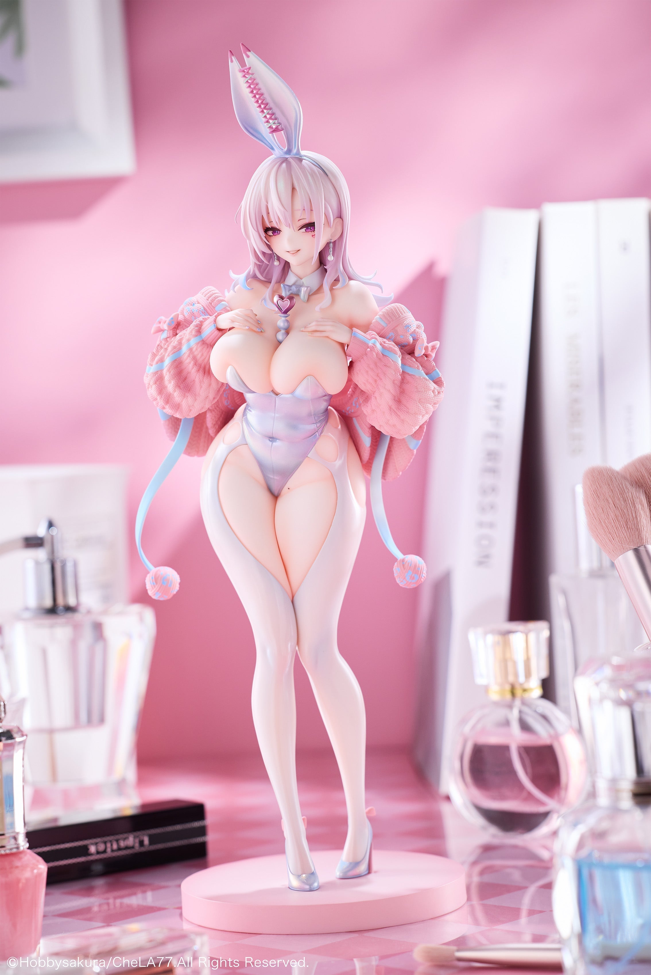 Hobby sakura Knit Bunny Girl illustration by CheLA77 1/6 Figure Deluxe Edition