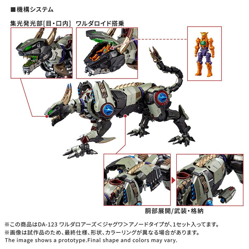 Takara Tomy Diaclone DA-123 Warudaroars Jaguar Anode Type Action Figure JAPAN