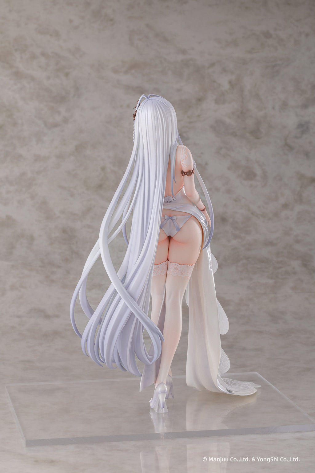 AniGame Azur Lane Emden Moonsilver Union Ver. White 1/6 Figure JAPAN OFFICIAL