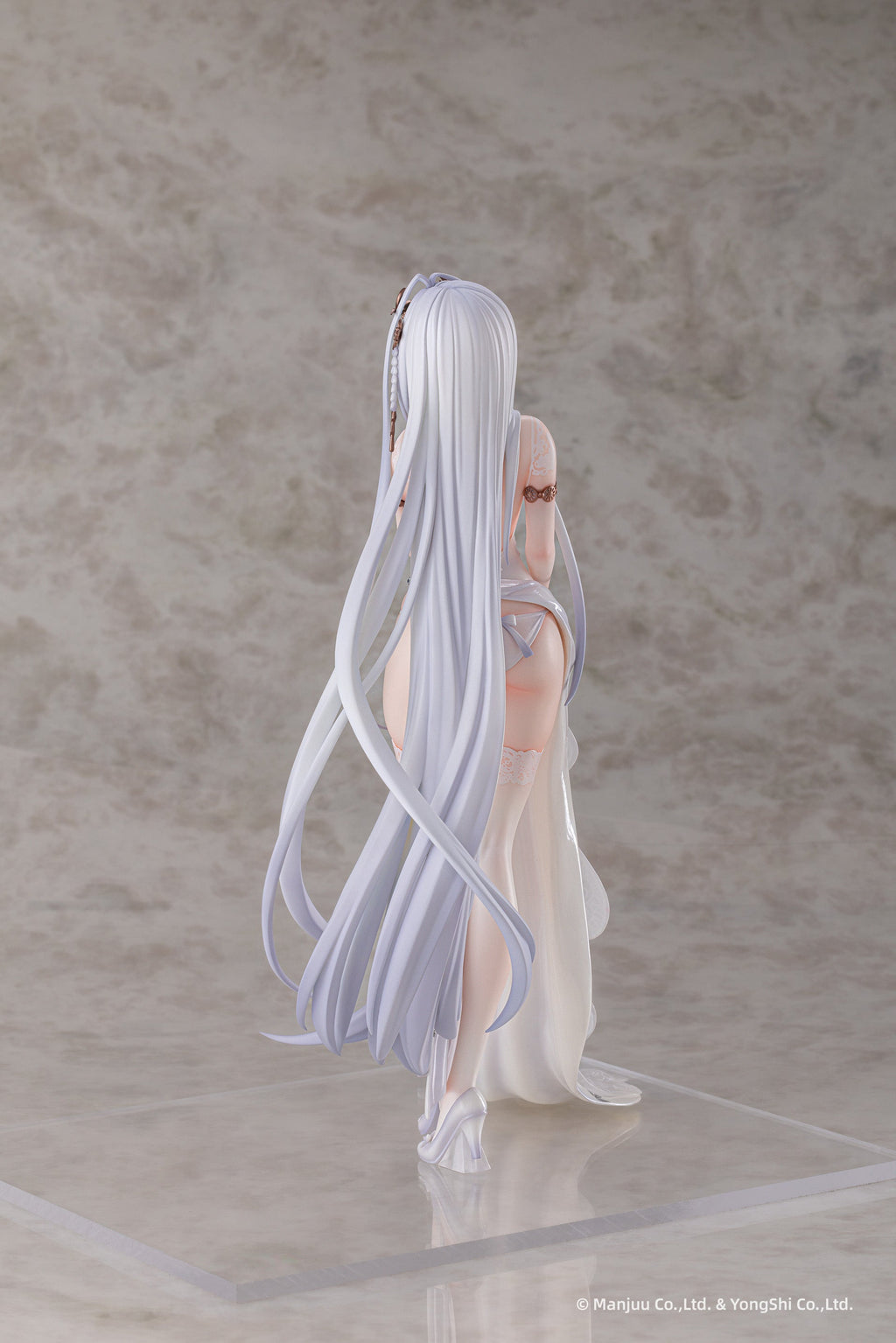 AniGame Azur Lane Emden Moonsilver Union Ver. Set 1/6 Figure JAPAN OFFICIAL