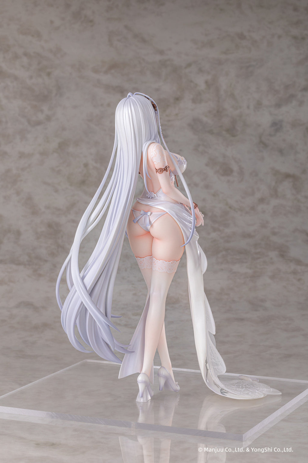AniGame Azur Lane Emden Moonsilver Union Ver. Set 1/6 Figure JAPAN OFFICIAL
