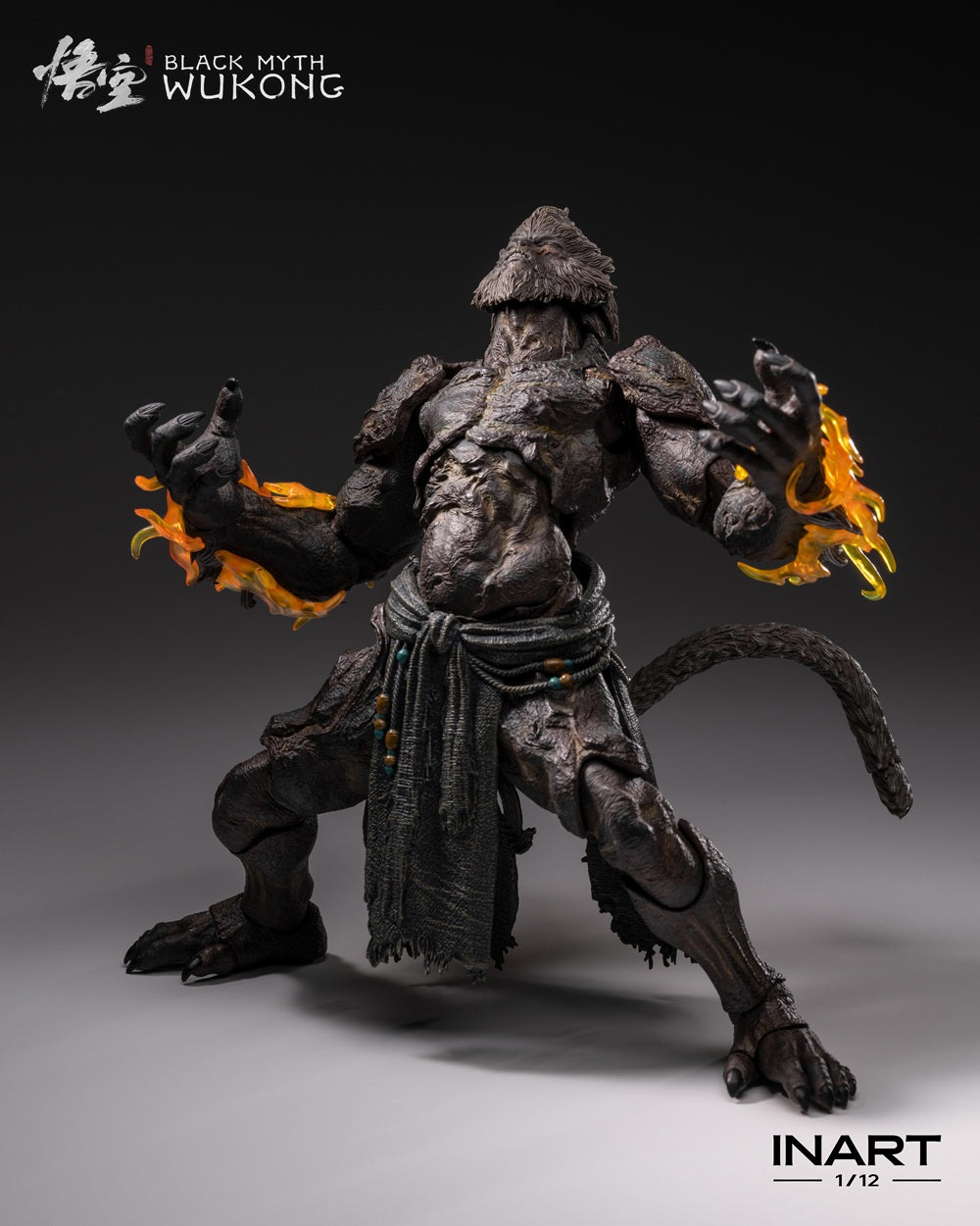 INART Black Myth Wukong Stone Monkey 1/12 Action Figure JAPAN OFFICIAL