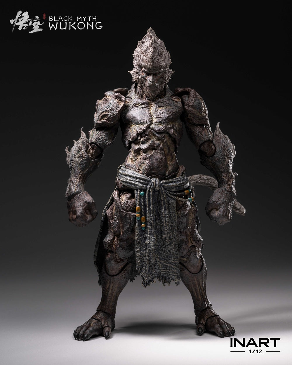 INART Black Myth Wukong Stone Monkey 1/12 Action Figure JAPAN OFFICIAL