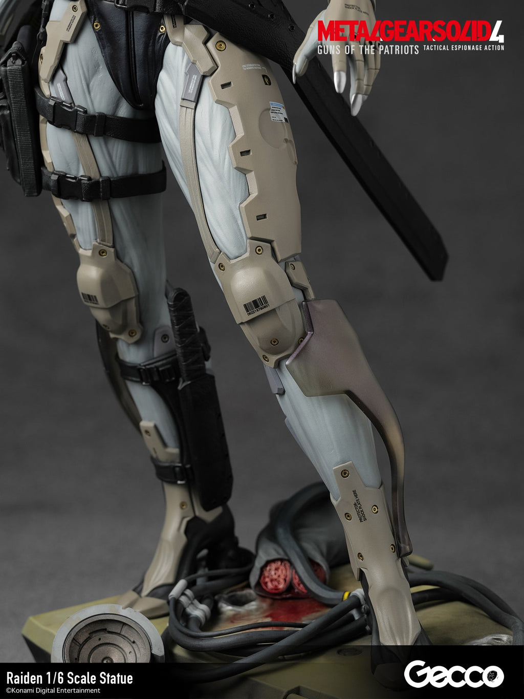Gecco METAL GEAR SOLID 4 GUNS OF THE PATRIOTS Raiden 1/6 Figure JAPAN OFFICIAL