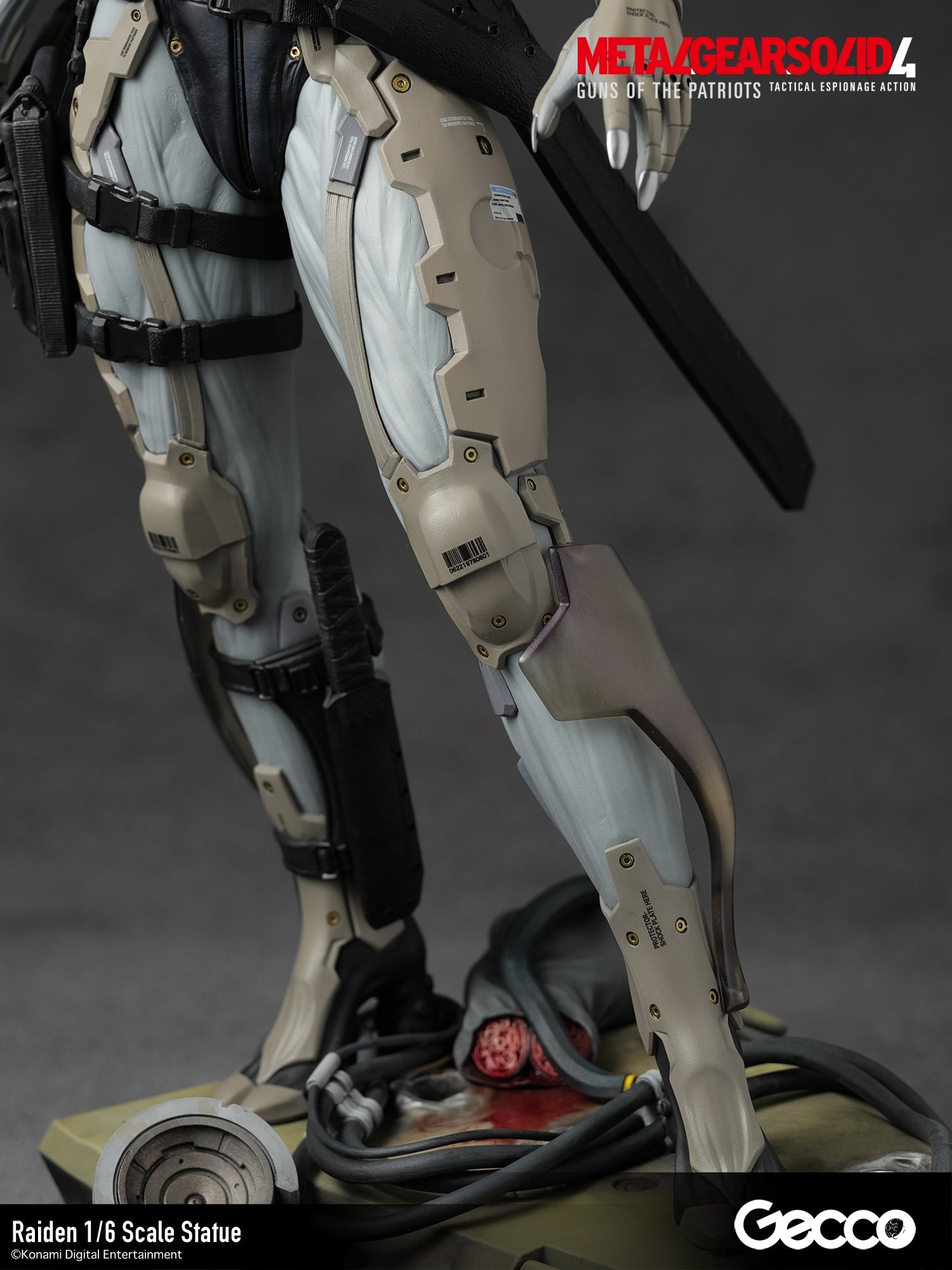 Gecco METAL GEAR SOLID 4 GUNS OF THE PATRIOTS Raiden 1/6 Figure JAPAN OFFICIAL