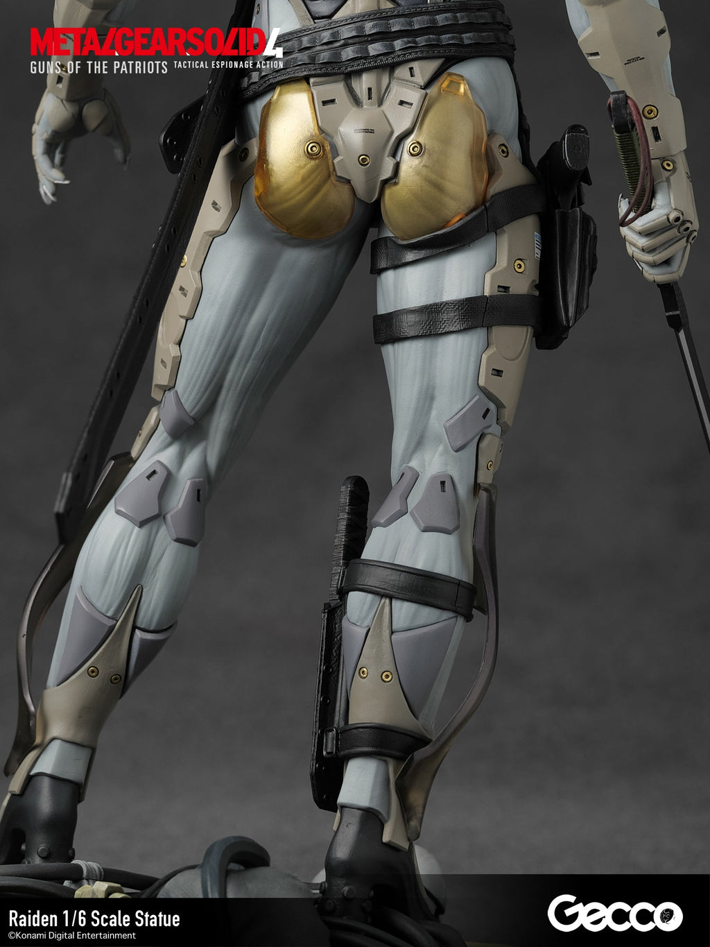Gecco METAL GEAR SOLID 4 GUNS OF THE PATRIOTS Raiden 1/6 Figure JAPAN OFFICIAL