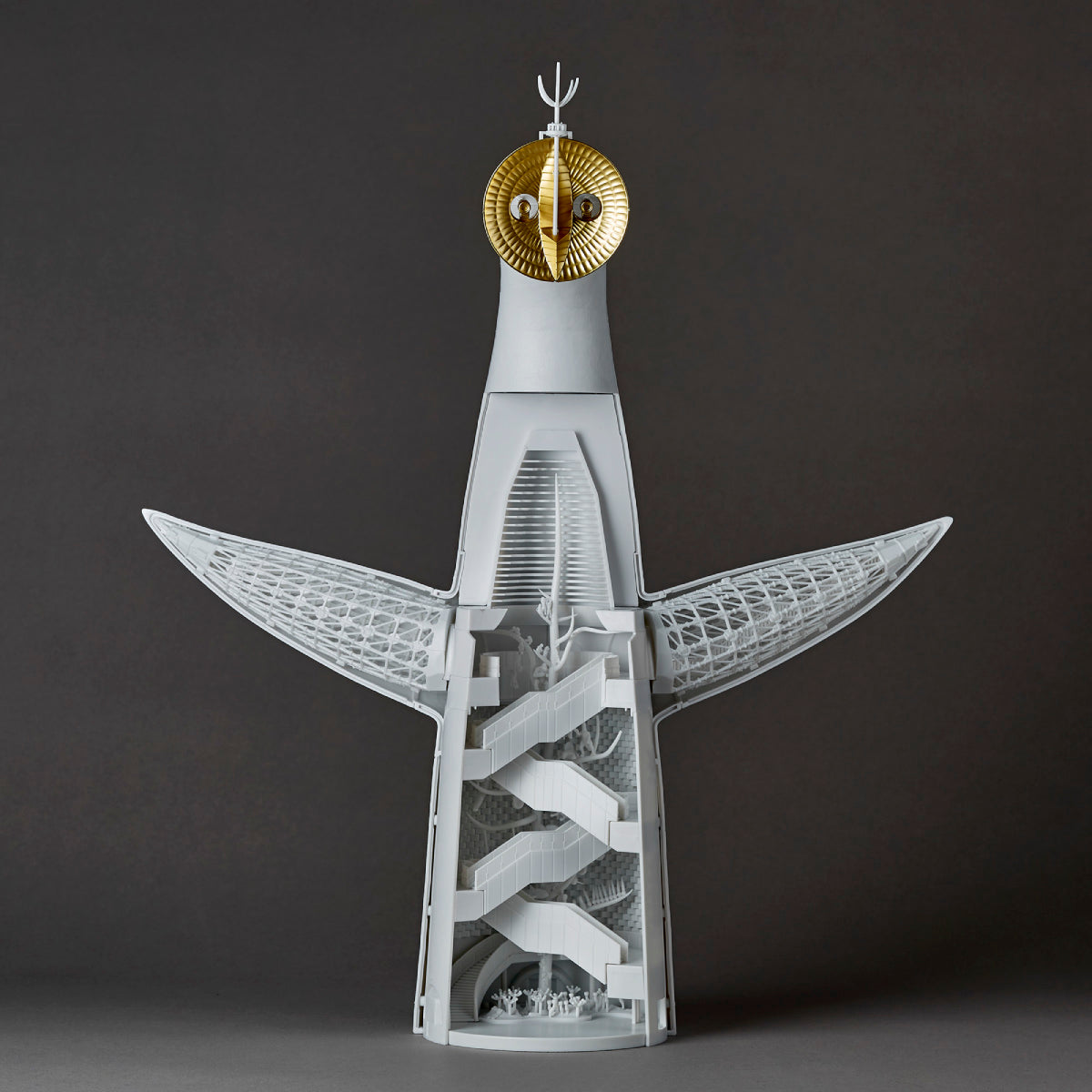 Kaiyodo ARTPLA Tower of the Sun 1/200 Model Kit JAPAN OFFICIAL
