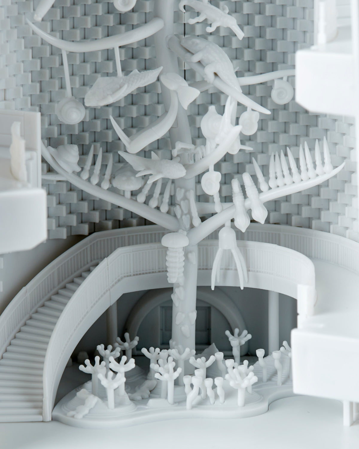 Kaiyodo ARTPLA Tower of the Sun 1/200 Model Kit JAPAN OFFICIAL