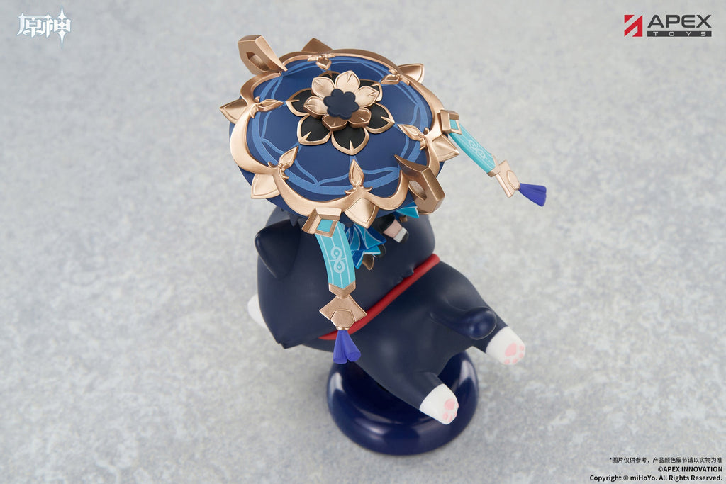 APEX Genshin Impact Chibi Chara Yurayura Stand Wanderer Figure JAPAN OFFICIAL