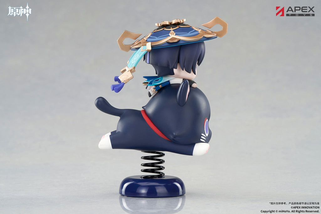 APEX Genshin Impact Chibi Chara Yurayura Stand Wanderer Figure JAPAN OFFICIAL