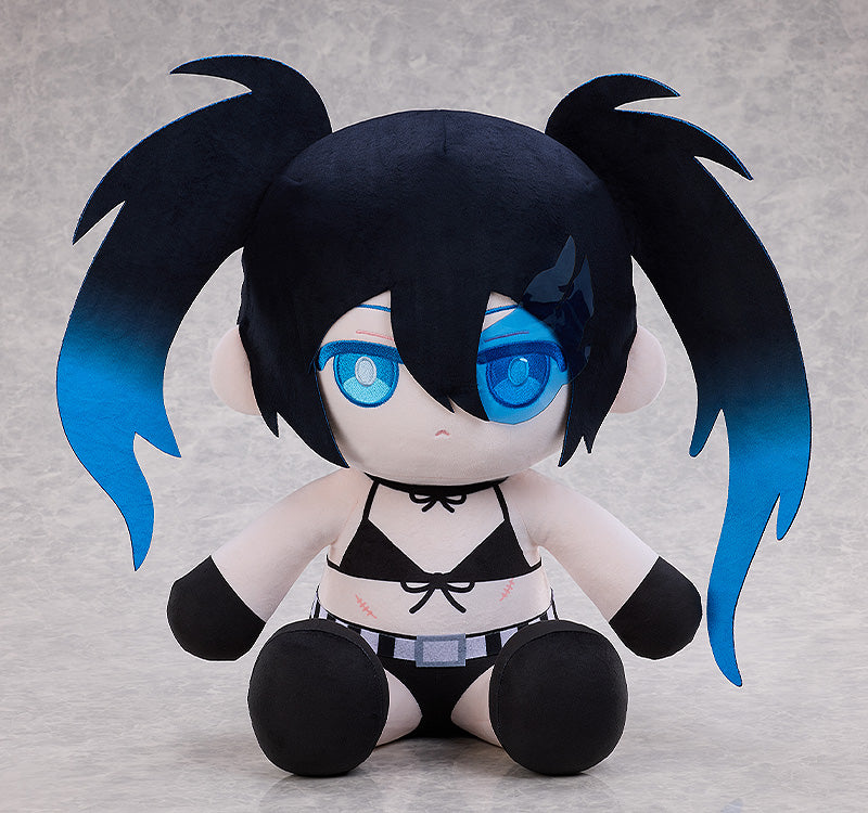 Solarain BLACK ROCK SHOOTER Punipuni Big Plush Doll JAPAN OFFICIAL