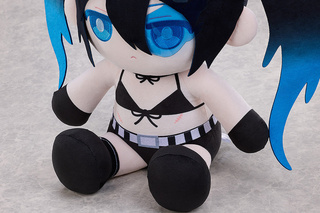 Solarain BLACK ROCK SHOOTER Punipuni Big Plush Doll JAPAN OFFICIAL