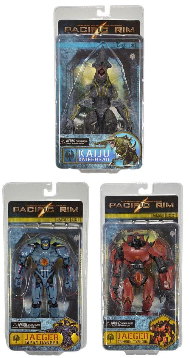 Pacific Rim Series 1 7" Deluxe Action Figure Set of 3