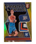 2024-25 Panini Totally Certified Nikola Topic Fabric Of The Game Gold #'d 07/10