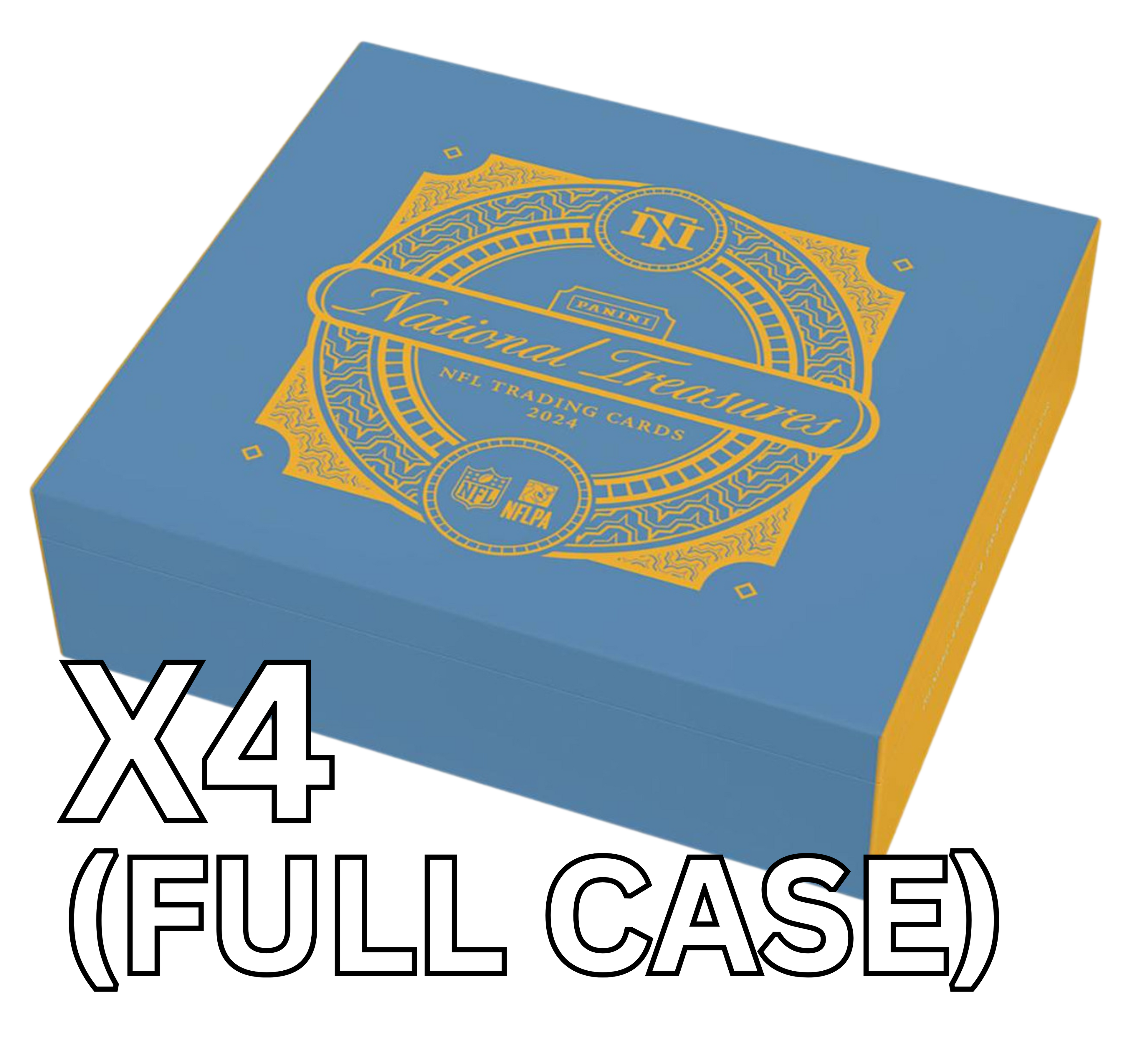 2024 Panini National Treasures Football Hobby CASE (4-Boxes)