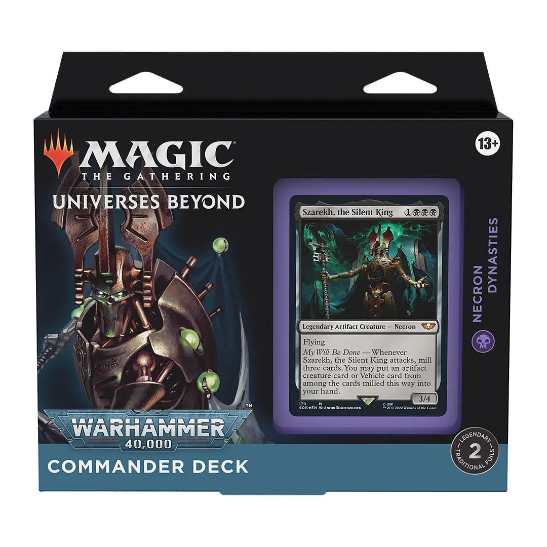 Universes Beyond: Warhammer 40,000 Commander Decks [Set of 4]