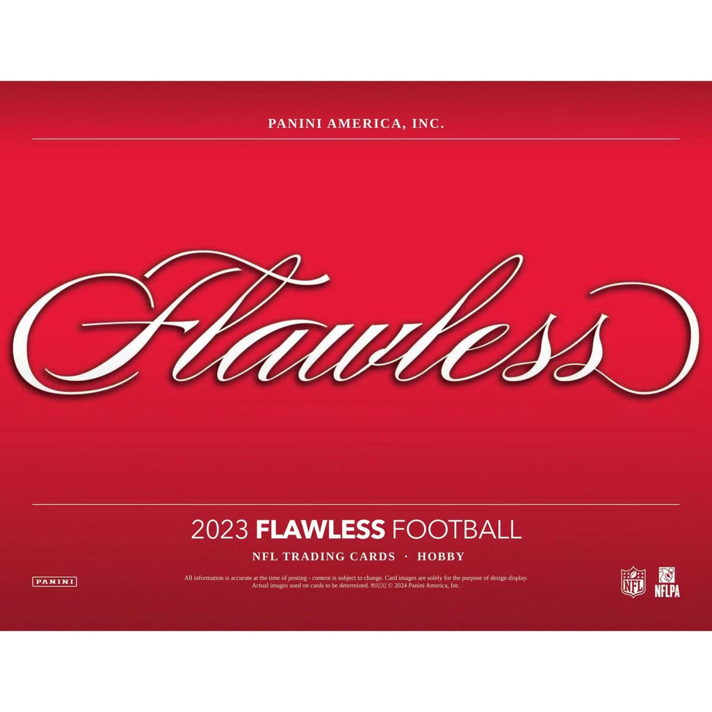2023 Panini Flawless Football Hobby 2-Box Case